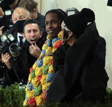 September 13, 2021.Rihanna , A$AP Rocky attend The 2021 Met Gala Celebrating In America: A Lexicon Of Fashion at Metropolitan Museum of Art in New York September 13, 2021 Copyright: xRWx
