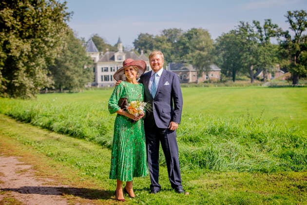 Bilder des Jahres 2021, Entertainment 09 September Entertainment Themen der Woche KW37 Entertainment Bilder des Tages 14-09-2021 Salland Queen Maxima and King Willem-Alexander visited Olst-Wijhe, IJsselhoeve De Riet in Salland, Overijssel. Â  Copyright: xPPEx