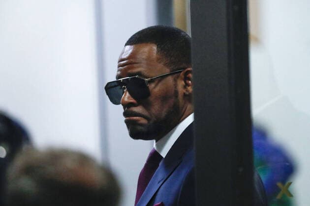 July 23, 2021: In this file photo, singer R. Kelly is seen at the Daley Center in Chicago for a child supportÃ‚ hearing onÃ‚ March 13, 2019. - ZUMAm67_ 20210723_zaf_m67_049 Copyright: xJosexM.xOsoriox