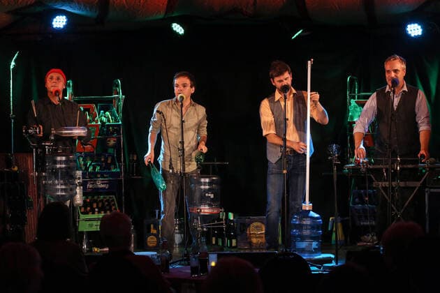 GlasBlasSing in the mirror tent at the Apollo Theater Apollo Theater on 15 09 2021 in Siegen Germany