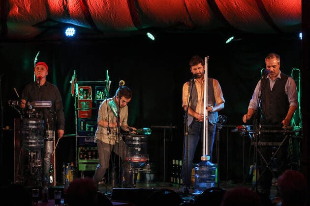 GlasBlasSing in the mirror tent at the Apollo Theater Apollo Theater on 15 09 2021 in Siegen Germany