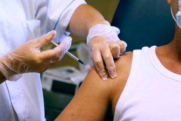 Rome, Launch of the campaign for the Third dose of the anti - Covid vaccination , with Pfizer vaccine, at the George Eastman Hospital of the Policlinico Umberto I Pictured:  Copyright: xPieroxTenaglix xIPAx xPieroxTenaglix