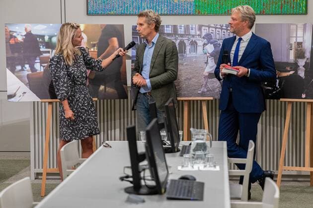 THE HAGUE The presentation of the Prinsjesboek prize, the Prinsjesfotoprijs and the princes podcast by Democracy in Word and Image ANP WESLEY DE WIT  Copyright: xHollandsexHoogtex xxANPx x437633822x