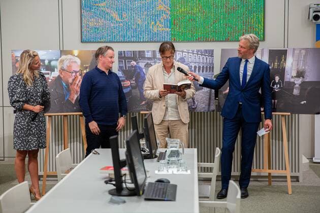 THE HAGUE The presentation of the Prinsjesboek prize, the Prinsjesfotoprijs and the princes podcast by Democracy in Word and Image ANP WESLEY DE WIT  Copyright: xHollandsexHoogtex xxANPx x437633890x