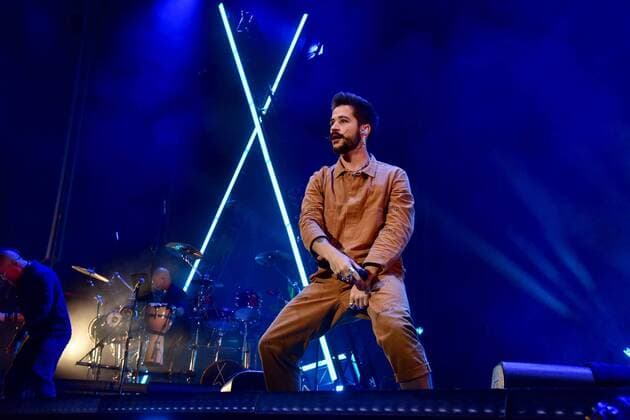 Camilo concert in Seville, Thursday, September 16, 2021 Cordon Press