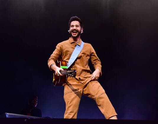 Camilo concert in Seville, Thursday, September 16, 2021 Cordon Press