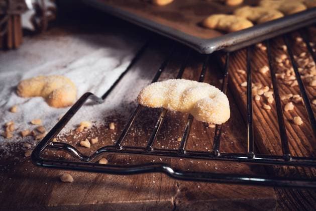 weihnachtsplätzchen,vanillekipferl,plätzchen,weihnachtsbäckerei,weihnachtsgebäck,weihnachtskeks,weihnachtskekse *** christmas cookies,cornets,christmas biscuit m72-iv5