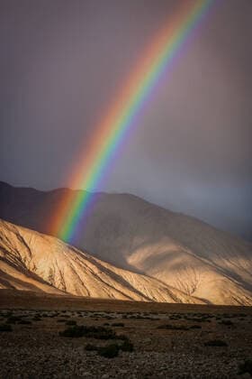 Creative Highlights World gebirge,regenbogen,berge,regenbögen *** mountain range,rainbow,mountain ranges,rainbows uxj-fum