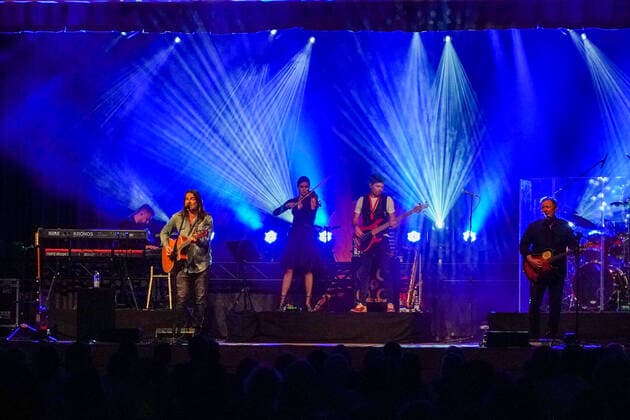 Ray Wilson and his band performed at the Mörfelder Bürgerhaus Mörfelden Walldorf 17 09 2021 Ray Wilson concert