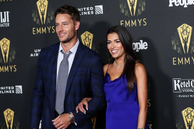 Television Academy s Reception To Honor 73rd Emmy Award Nominees NORTH HOLLYWOOD, LOS ANGELES, CALIFORNIA, USA - SEPTEMBER 17: Actor Justin Hartley and wife actress Sofia Pernas arrive at the Television Academy s Reception To Honor 73rd Emmy Award Nominees held at The Academy of Television Arts and Sciences on September 17, 2021 in North Hollywood, Los Angeles, California, United States. North Hollywood California United States collin-televisi210917_npCCc  Copyright: xImagexPressxAgencyx