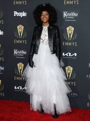 Television Academy s Reception To Honor 73rd Emmy Award Nominees NORTH HOLLYWOOD, LOS ANGELES, CALIFORNIA, USA - SEPTEMBER 17: Actress Mychal-Bella Bowman arrives at the Television Academy s Reception To Honor 73rd Emmy Award Nominees held at The Academy of Television Arts and Sciences on September 17, 2021 in North Hollywood, Los Angeles, California, United States. North Hollywood California United States collin-televisi210917_np53o  Copyright: xImagexPressxAgencyx