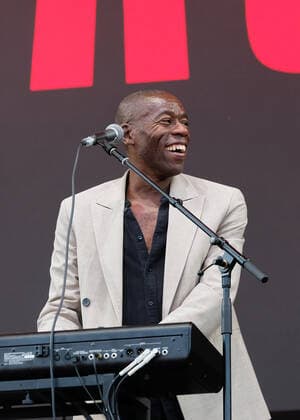 September 18, 2021, Newport, United Kingdom: Andrew Roachford, MBE, British singer songwriter and keyboard player with the pop, rock and soul band Roachwood performing live on stage at the Isle of Wight Festival. Newport United Kingdom - ZUMAs197 20210918_zaa_s197_072 Copyright: xDawnxFletcher-Parkx