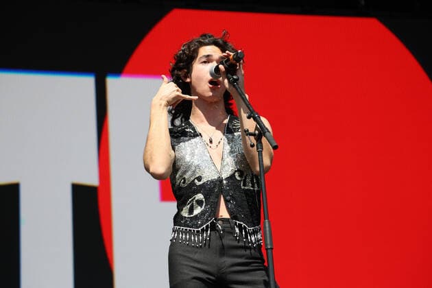 Singer Songwriter Conan Gray performs on stage during the iHeartRadio Music Festival Daytime Concerts at Area15 in Las Vegas, Nevada on Saturday, September 18, 2021.  LAV2021091857 JAMESxATOA