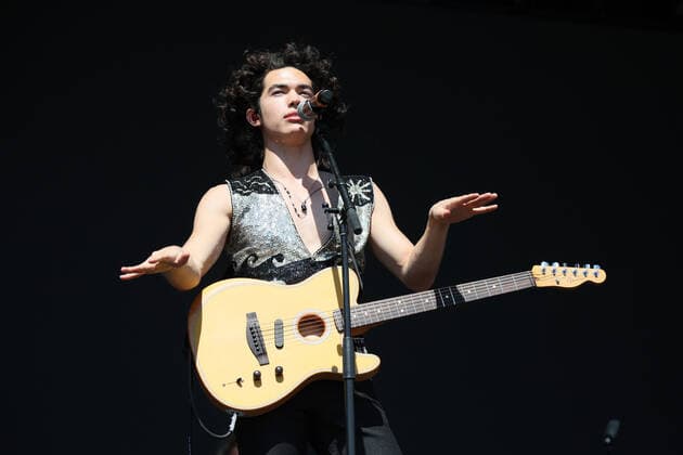 American singer Conan Gray performs on stage during the iHeartRadio Music Festival Daytime Concerts at Area15 in Las Vegas, Nevada on Saturday, September 18, 2021.  LAV2021091860 JAMESxATOA