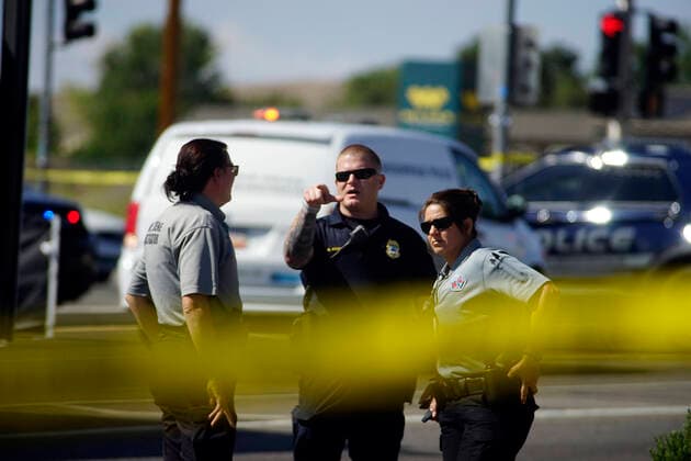 September 19, 2021, NEW MEXICO, USA: 091921.APD investigate after a homeless man shot and killed at Central and 98th Street . Photographed on Sunday September 19, 2021. USA - ZUMAab1_ 20210919_zaf_ab1_001 Copyright: xAdolphexPierre-Louis Journalx
