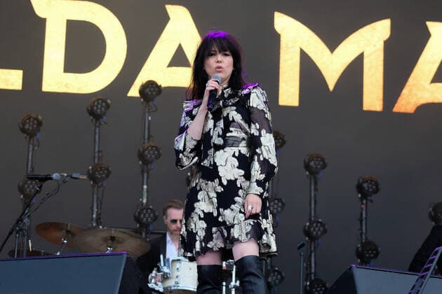 September 19, 2021, Newport, United Kingdom: Irish singer, songwriter and multi instrumentalist Imelda Mary Higham, professionally known as Imelda May performs live on stage at the Isle of Wight festival. Newport United Kingdom - ZUMAs197 20210919_zaa_s197_313 Copyright: xDawnxFletcher-Parkx