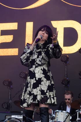 September 19, 2021, Newport, United Kingdom: Irish singer, songwriter and multi instrumentalist Imelda Mary Higham, professionally known as Imelda May performs live on stage at the Isle of Wight festival. Newport United Kingdom - ZUMAs197 20210919_zaa_s197_303 Copyright: xDawnxFletcher-Parkx