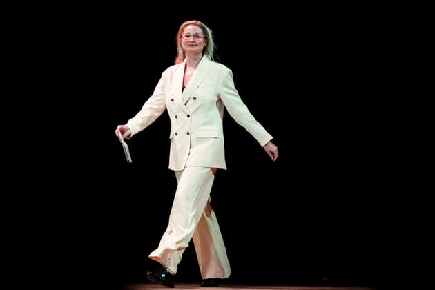 Trine Dyrholm on stage at the Lauritzen Prize The Lauritzen Prize will be awarded at t  Copyright: MartinxSylvestx COP105 spdk20210919-230631-L