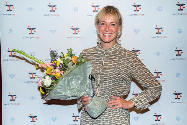 Iben Hjejle after the show Lauritzen the prize will be awarded at the Folketeatret on Sunday 19 September 2  Copyright: MartinxSylvestx COP105 spdk20210919-235448-L