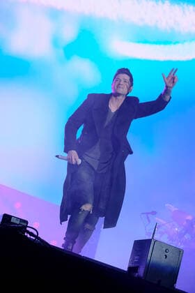 September 19, 2021, Newport, United Kingdom: Daniel John Mark Luke O Donoghue known as Danny Donoghue, former coach on television talent show The Voice, Irish singer, songwriter and vocalist of The Script performs live on stage at the Isle of Wight festival. Newport United Kingdom - ZUMAs197 20210919_zaa_s197_483 Copyright: xDawnxFletcher-Parkx