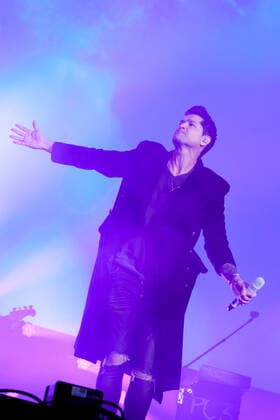 September 19, 2021, Newport, United Kingdom: Daniel John Mark Luke O Donoghue known as Danny Donoghue, former coach on television talent show The Voice, Irish singer, songwriter and vocalist of The Script performs live on stage at the Isle of Wight festival. Newport United Kingdom - ZUMAs197 20210919_zaa_s197_484 Copyright: xDawnxFletcher-Parkx