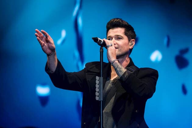 September 19, 2021, Newport, United Kingdom: Daniel John Mark Luke O Donoghue known as Danny Donoghue, former coach on television talent show The Voice, Irish singer, songwriter and vocalist of The Script performs live on stage at the Isle of Wight festival. Newport United Kingdom - ZUMAs197 20210919_zaa_s197_481 Copyright: xDawnxFletcher-Parkx