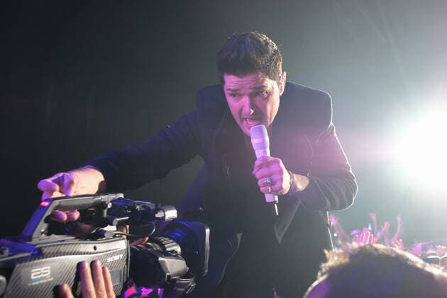 September 19, 2021, Newport, United Kingdom: Daniel John Mark Luke O Donoghue known as Danny Donoghue, former coach on television talent show The Voice, Irish singer, songwriter and vocalist of The Script performs live on stage at the Isle of Wight festival. Newport United Kingdom - ZUMAs197 20210919_zaa_s197_472 Copyright: xDawnxFletcher-Parkx