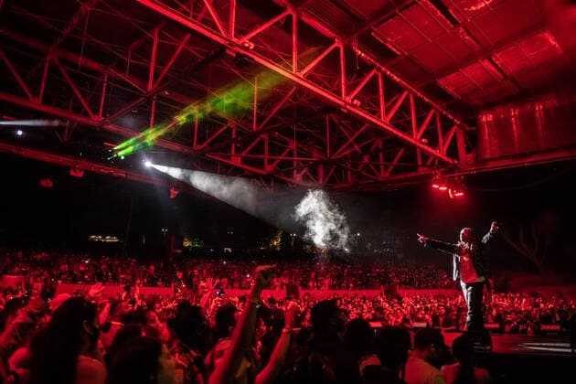 September 18, 2021, Concord, CA, USA: Ty Dolla $ign performs on Day One of the Lights on Festival at Concord Pavilion on September 18, 2021 in Concord, California. ( Chris Tuite imageSPACE) Concord USA - ZUMAs181 20210918_zea_s181_324 Copyright: xImagespacex