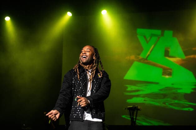 September 18, 2021, Concord, CA, USA: Ty Dolla $ign performs on Day One of the Lights on Festival at Concord Pavilion on September 18, 2021 in Concord, California. ( Chris Tuite imageSPACE) Concord USA - ZUMAs181 20210918_zea_s181_318 Copyright: xImagespacex