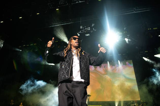 September 18, 2021, Concord, CA, USA: Ty Dolla $ign performs on Day One of the Lights on Festival at Concord Pavilion on September 18, 2021 in Concord, California. ( Chris Tuite imageSPACE) Concord USA - ZUMAs181 20210918_zea_s181_312 Copyright: xImagespacex