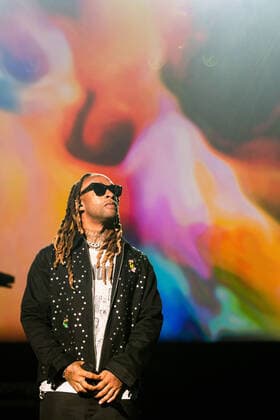 September 18, 2021, Concord, CA, USA: Ty Dolla $ign performs on Day One of the Lights on Festival at Concord Pavilion on September 18, 2021 in Concord, California. ( Chris Tuite imageSPACE) Concord USA - ZUMAs181 20210918_zea_s181_307 Copyright: xImagespacex