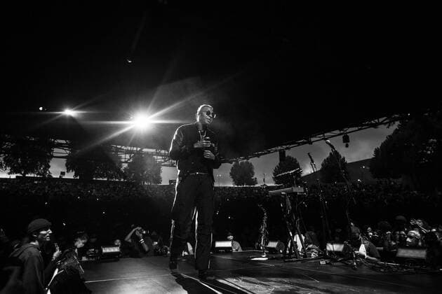 September 18, 2021, Concord, CA, USA: Masego performs on Day One of the Lights on Festival at Concord Pavilion on September 18, 2021 in Concord, California. ( Chris Tuite imageSPACE) Concord USA - ZUMAs181 20210918_zea_s181_284 Copyright: xImagespacex
