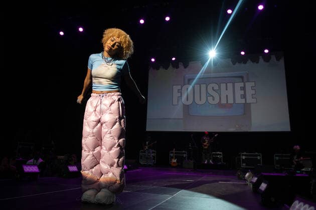 September 18, 2021, Concord, CA, USA: Foushee performs on Day One of the Lights on Festival at Concord Pavilion on September 18, 2021 in Concord, California. ( Chris Tuite imageSPACE) Concord USA - ZUMAs181 20210918_zea_s181_260 Copyright: xImagespacex