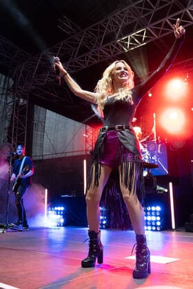 19 09 2021, Kufstein, Kufstein Fortress, Melissa Naschenweng Openair in Kufstein Kufstein Fortress Kufstein Tyrol Austria  Copyright: xJustPictures.ch AlexanderxRaemyx