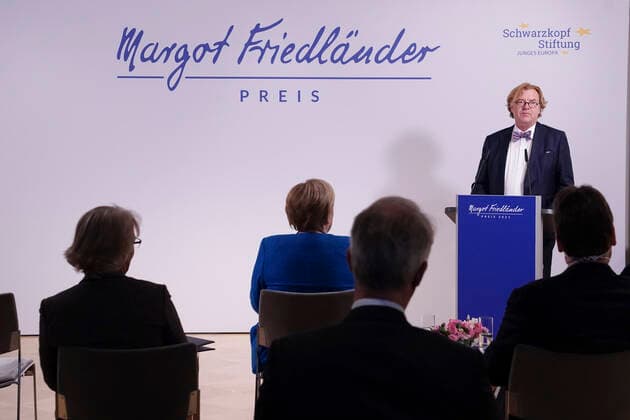 Award of the Margot Friedlaender Prize 2021 Berlin Berlin Germany