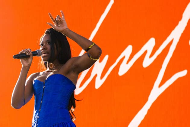 September 19, 2021, Concord, CA, USA: Vanjess performs on Day Two of the Lights on Festival at Concord Pavilion on September 19, 2021 in Concord, California. ( Chris Tuite imageSPACE) Concord USA - ZUMAs181 20210919_zea_s181_083 Copyright: xImagespacex