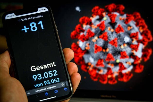 Coronavirus in Germany Covid 19 Dashboard of the Robert Koch Institute 21 09 2021 Robert Koch Institute 7 days Incidence 68.5 7 days Number of cases 56 922 COVID 19 cases 4 150 516 Addition of 4 664 compared to the previous day COVID 19 deaths 93 052 Addition of 81 compared to the previous day