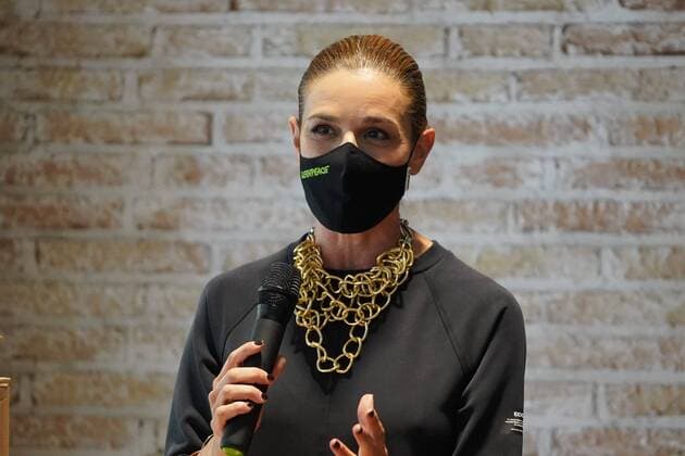 Raquel Sanchez Silva at the Lurra Greenpeace San Sebastian film festival awards ceremony Cordon Press