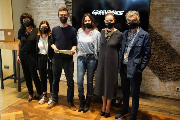 Raquel Sanchez Silva at the Lurra Greenpeace San Sebastian film festival awards ceremony Cordon Press