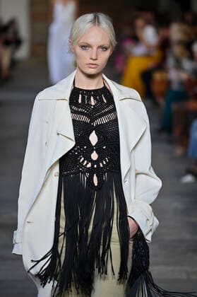 Milan, Milan Fashion Week, Women Spring Summer 2022. Milan, Women s Fashion, Spring Summer 2022. ALBERTA FERRETTI Fashion show catwalk Pictured: Model  Copyright: xRiccardoxGiordanox xIPAx xModaxMilanox