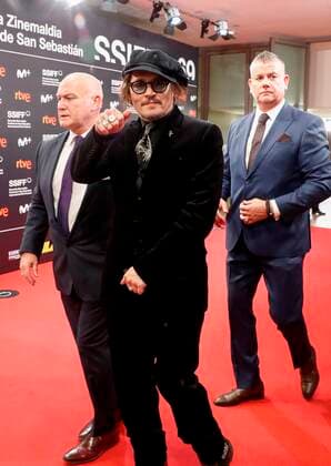 US actor Johnny Depp poses for photographers on the occasion of the 69th San Sebastian International Film Festival (SSIFF), in San Sebastian, Spain, 22 September 2021. Johnny Depp will be awarded on 22 september with the 96th Premio Donostia. 69th San Sebastian International Film Festival !ACHTUNG: NUR REDAKTIONELLE NUTZUNG!  Copyright: xJuanxHerrerox GRAF6948 20210922-252a228144bc5dea7dd277dfd83af1ccf8f87fd7