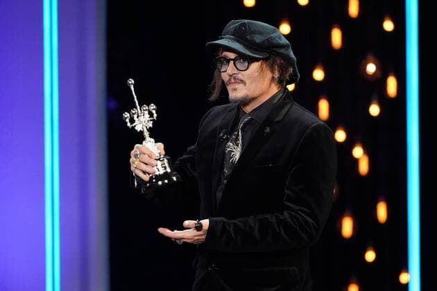 Johnny Depp Winner Donosti Award at the 69th edition of the San Sebastian film festival, September 22, 2021 Cordon Press