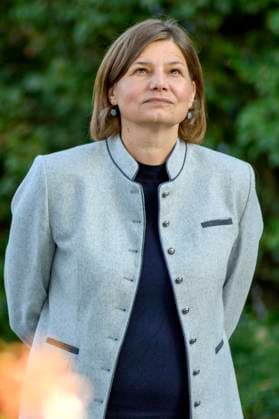 Manuela Rottmann at an election campaign event of the Green Party at the Talavera Würzburg 22 09 2021 Foto:xD.xAnoraganingrumx xFuturexImage