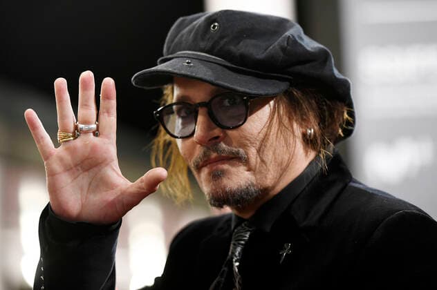 Johnny Depp receiving the Donostia Award for lifetime achievement at the 69 San Sebastian International Film Festival Festival Internacional de Cine de San Sebastian at the Kursaal San Sebastian, 22 09 2021 Foto:xC.xNiehausx xFuturexImage