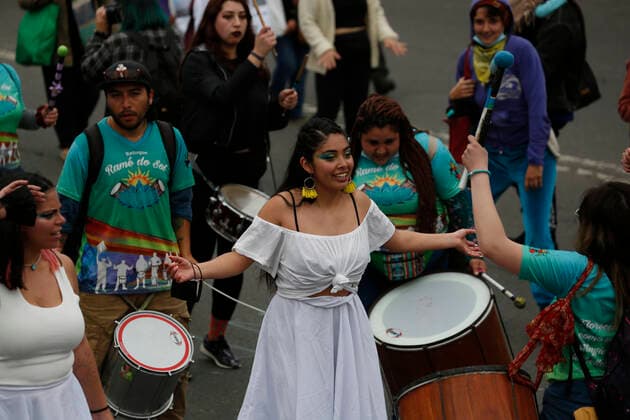 Valparaiso, 24 September 2021 March for climate change in Valparaiso Raul Zamora Aton Chile, Valparaiso Chile Aton 545825  Copyright: RAULxZAMORA ATONxCHILE