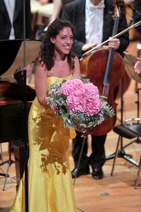 24 09 2021, Klassikfestival Bad Wörishofen, Festival of Nations 2021 at the Kurhaus Bad Wörishofen in the Allgäu, opening concert with Beatrice Rana, piano, Francois Leleux, conductor, Camerata Salzburg 24 09 2021, Klassikfestival Bad Wörishofen 24 09 2021, Klassikfestival Bad Wörishofen