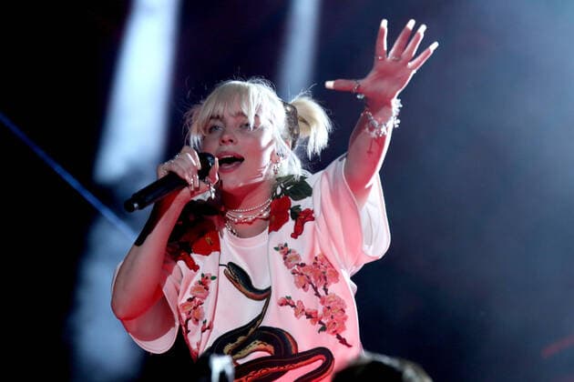 Bilder des Jahres 2021, Entertainment 09 September Entertainment Bilder des Tages September 25, 2021, New York City, New York, USA: BILLIE EILISH performs at the Global Citizen Festival 2021,.Central Park, NYC.September 25, 2021. New York City USA - ZUMAms4_ 20210925_zaf_ms4_027 Copyright: xSoniaxMoskowitzxGordonx