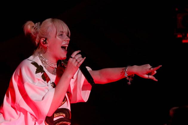 September 25, 2021, New York City, New York, USA: BILLIE EILISH performs at the Global Citizen Festival 2021,.Central Park, NYC.September 25, 2021. New York City USA - ZUMAms4_ 20210925_zaf_ms4_028 Copyright: xSoniaxMoskowitzxGordonx