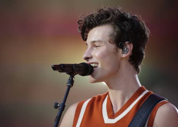 Shawn Mendes performs at Global Citizen Live in New York City on Saturday, September 25, 2021. Global Citizen Live is a 24-hour global event starting on September 25 to unite the world to defend the planet and defeat poverty.  NYP20210925181 JOHNxANGELILLO