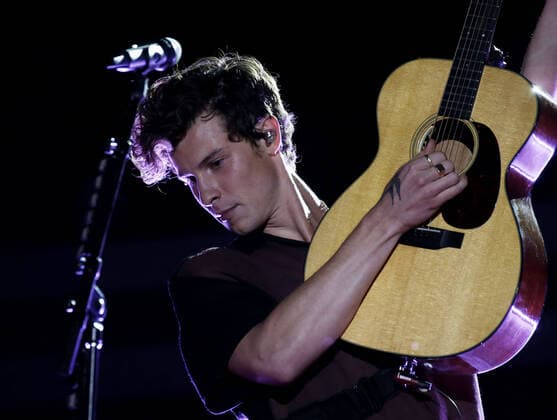 Shawn Mendes performs at Global Citizen Live in New York City on Saturday, September 25, 2021. Global Citizen Live is a 24-hour global event starting on September 25 to unite the world to defend the planet and defeat poverty.  NYP20210925183 JOHNxANGELILLO